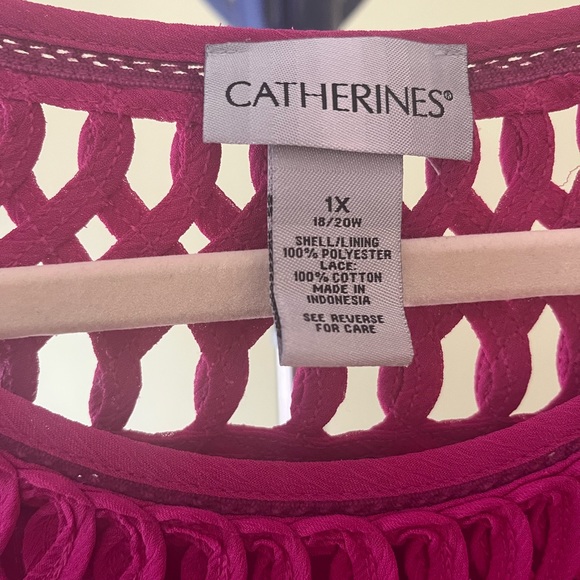 Catherines Fuchsia Blouse - Picture 3 of 5